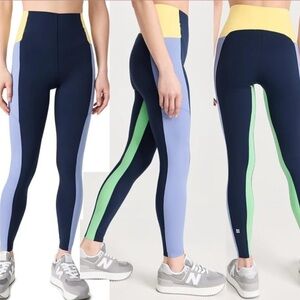 Sweaty Betty Power Color Block Leggings Sz 12 full length